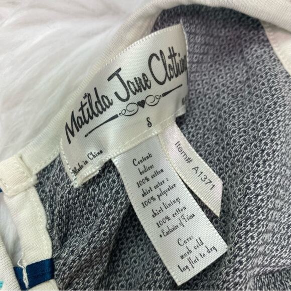 Matilda Jane Good Hart Under The Stars Cher Dress Blue Size S A Line Sleeveless - Picture 5 of 7